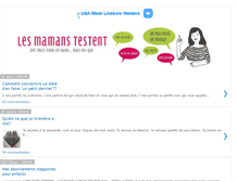 Tablet Screenshot of mamanstestent.com